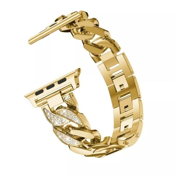 Golden Cellular Smart Watch Band - Picture 3 of 5